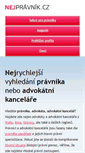 Mobile Screenshot of nejpravnik.cz